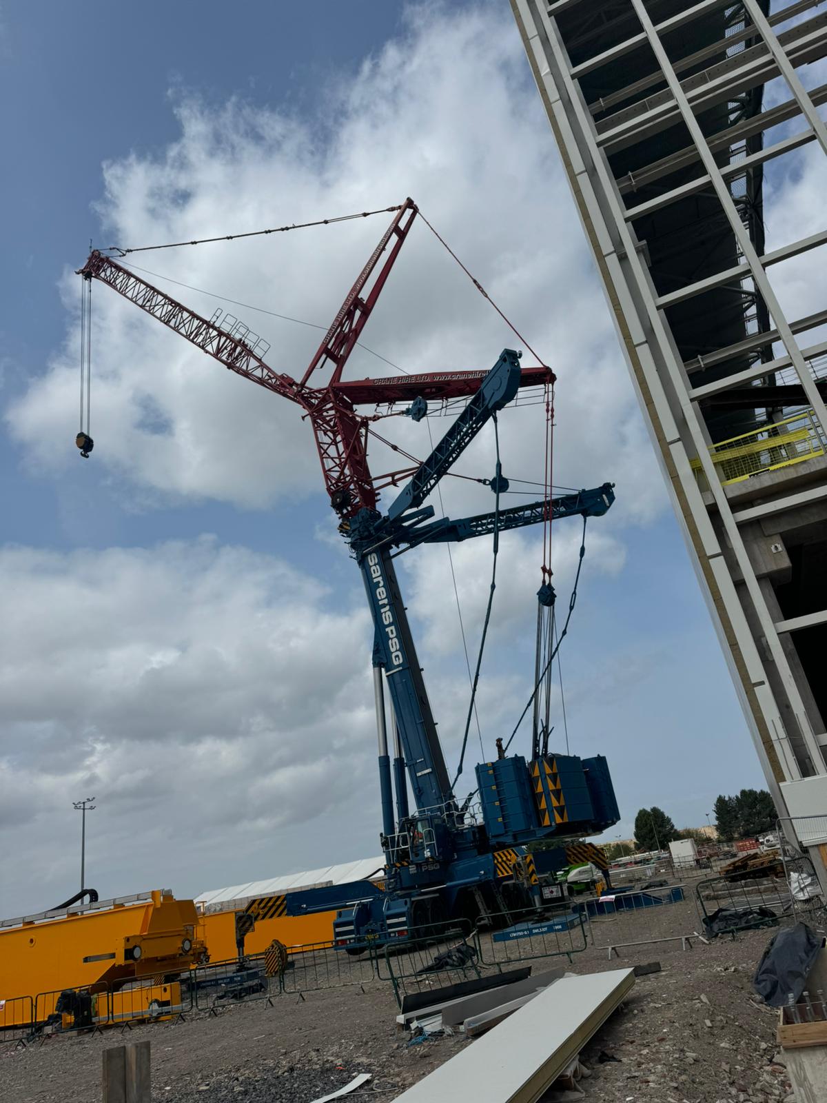 Safety Standards in Lifting Personnel Hire Bangor Construction Sites Follow