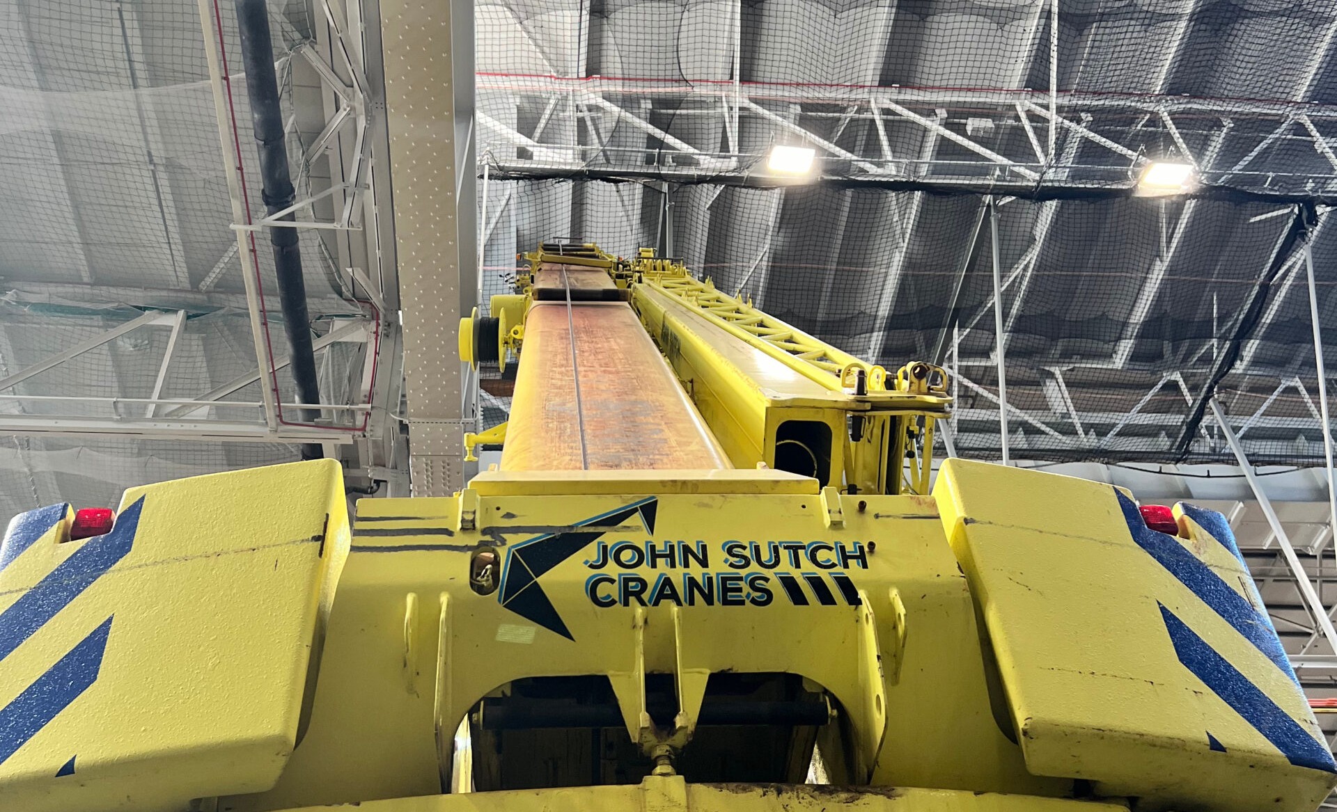 Commercial Crane Rental Agreements - Crane closeup